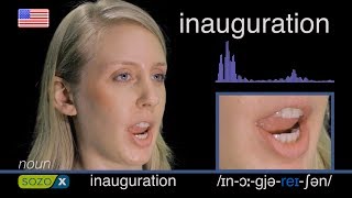 How To Pronounce INAUGURATION  American Pronunciation [upl. by Viviene183]