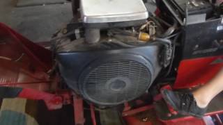 Wheel Horse 520 H Run amp Drive Test [upl. by Nara861]