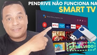 Pendrive não funciona na Smart TV Resolvido [upl. by Akelahs]