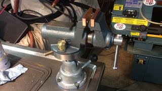 Mounting a Small Wilton Vise P3 Final [upl. by Marron685]