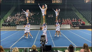 Wheeling Park High School  AAA  WVSSAC State Cheerleading Championship 2023 RUNNERUP [upl. by Herrick]