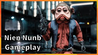 Nien Nunb Gameplay Star Wars Battlefront 2 [upl. by Langston]