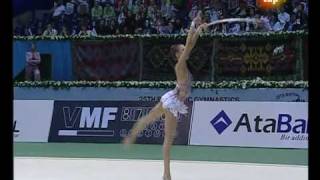 Evgenia Kanaeva Hoop Finals Baku 2009 EC [upl. by Jeffie]