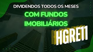 DIVIDENDOS MENSAIS COM HGRE11  AULA 38 [upl. by Kessler]