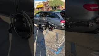 2018 AMG E63S Mercedees Wagon wheelchair articulating arm [upl. by Diaz]