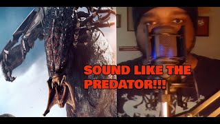 How to Make the Predator Noise Step by Step [upl. by Lizabeth]