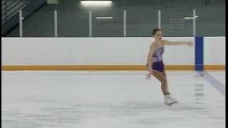 Katie Figure Skating Competition Sectionals [upl. by Lenette820]