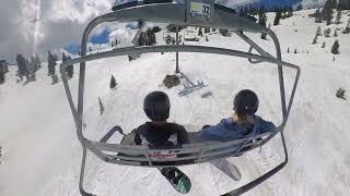 Riding The Ski Lift at Solitude Mountain Resort [upl. by Samul]