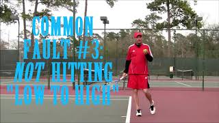 Eliminating Common Faults In The OneHanded Backhand [upl. by Aleron594]