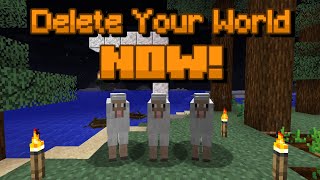 If You See Skinny Sheep DELETE YOUR WORLD Minecraft Creepypasta [upl. by Rabush]