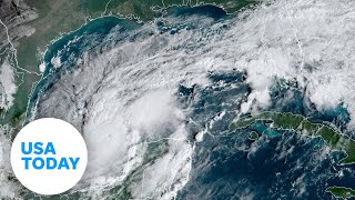 Hurricane Milton heads toward Florida after hitting Mexico  USA TODAY [upl. by Elo]