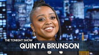 Quinta Brunson Had a Terrifying Magic RunIn with David Blaine  The Tonight Show [upl. by Jessi]