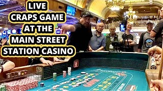 The Main Street Casino Craps Tables The Home of the 20X Times odds [upl. by Vary]