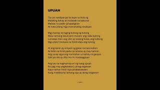 Upuan lyrics gloc9 spotify music lyrics viral [upl. by Elleirda643]