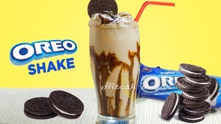 Oreo Milkshake Recipe  How to make Oreo Milkshake at Home in Hindi [upl. by Aettam]