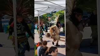 Huitzilopochtli Dancing Aztec Dance Circle Ensayos de danza Sherwood Oregon USA 2 Shorts [upl. by Najed]