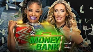 WWE 2K22 MONEY IN THE BANK BIANCA BELAIR VS CARMELLA RAW WOMENS CHAMPIONSHIP MATCH [upl. by Joellen]