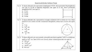 Simulare EN matematică ISJ Neamţ  mai 2024  Sub I şi II [upl. by Eirojram]