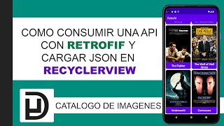 Consumir API con Retrofit  RecyclerView  Glide en Android Studio [upl. by Anees]