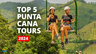 Top 5 Punta Cana Tours  MustDo Excursions in 2024 [upl. by Adnihc]