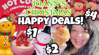 NEW CHRISTMAS ARRIVALSNEW HAPPY DEALS  JOANN’S 50 OFF CHRISTMAS 🎅🏻 [upl. by Slorac]