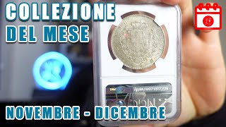 Collezione di NOVEMBRE e DICEMBRE 5 Lire 1870 in FDC  Numismatica amp Collezionismo [upl. by Notsle707]