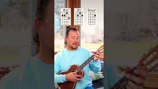 🎼 Here are a couple ways to play a 251 chord progression in the key of G on a BaritoneUke [upl. by Etrem]