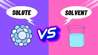 Solute vs Solvent The ULTIMATE Guide to Understanding the Difference  MsChemic [upl. by Jere481]