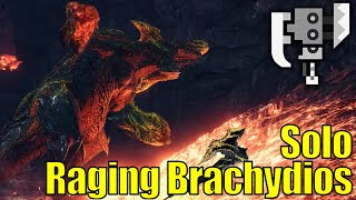 Grinding For Gear Raging Brachydios  Solo  Switch Axe  Monster Hunter World Iceborne [upl. by Nodla465]