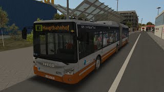 La STIB sur OMSI 2  36 Iveco Urbanway 18 Hybride  Winsenburg 2015 [upl. by Modestia]