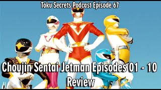 Choujin Sentai Jetman Episodes 01  10 Review [upl. by Nomsed]