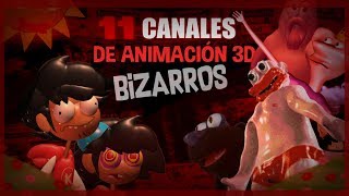 ¡KHAZOO  Top 11 Canales De Animación 3D Bizarros  DEEP YOUTUBE [upl. by Azeret318]