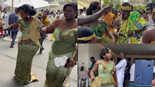 The Lovely Moment when Diana Hamilton Hit The Dancing Floor at Her Lil Brother’s Traditional Wedding [upl. by Yarazed]