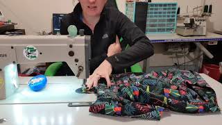 Mccalls M6613 sewing tutorial short sleeve mens shirt [upl. by Dido168]