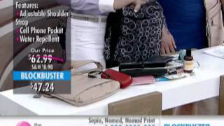 Hedgren Inner City Fate Crossbody Bracket Design Bag at The Shopping Channel 626241 [upl. by Elocin]