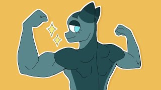 6 feet tall and super strong  Buffstream animation [upl. by Jabez333]