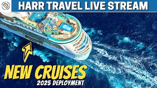 NEW CRUISE DEPLOYMENT  MEGA LIVESTREAM QampA  Royal NCL Celebrity amp MORE [upl. by Yknip]