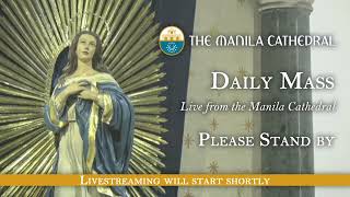 Daily Mass at the Manila Cathedral  January 16 2024 1210pm [upl. by Lupien694]