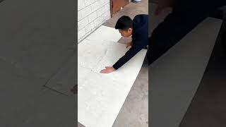 How to install vinyl floor flooring interiordesign selfadhesive vinyl [upl. by Anne5]