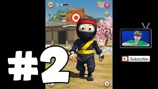 Getting my YELLOW BELT Clumsy Ninja iPad Gameplay 2 [upl. by Nonnah210]