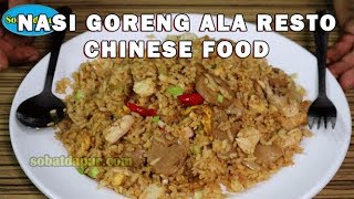 Nasi goreng chinese food ala resto [upl. by Jauch]