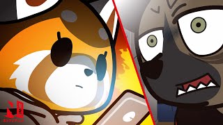 Is Haida Cheating  Aggretsuko Season 5  Netflix Anime [upl. by Nagoh]