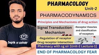 Principles and mechanisms of drug action  Receptor theories and classification of receptors [upl. by Annia]