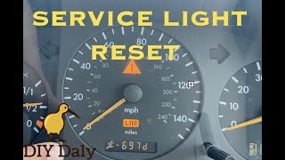 ML350  500 Service light reset [upl. by Carleen]