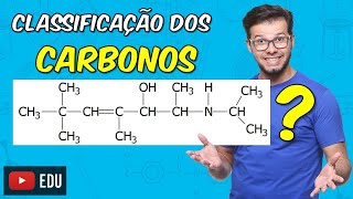 Classificação de Carbonos Como fazer EXERCÍCIO Módulo 21Aula 01Exercício 06 [upl. by Decamp]