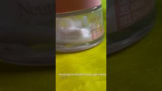 Neutrogena bright boost gel cream review  You can get here True reviews  After using review [upl. by Keithley456]