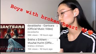 davaidasha  Gantsara  Enkhe x Erkhem  Muuhai Hurim Official Music Video  Maya’s REACTION [upl. by Anawt]