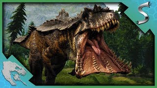 THE HYPO HAS FALLEN PUERTASAURUS BATTLES THE TYPEH REX GIGA amp CARNO  The Isle Gameplay [upl. by Box]