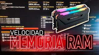 Cambiar VELOCIDAD de MI RAM desde la BIOS  Frecuencia de Memoria Ram [upl. by Anolla954]