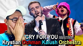 Krystian Ochman feat Kalush Orchestra  Cry For You REACTION [upl. by Doty]